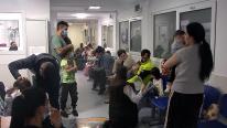 Spitalele, sufocate de copii cu viroze. Părinţii vin cu ei după ce i-au tratat "după ureche"