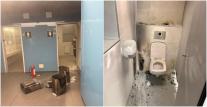 Incendiu pe Aeroportul Otopeni, între terminalele Sosiri și Plecări. O femeie supsectată că a pus focul