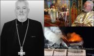 Preotul Clement Popa, mort într-un incendiu. A ieşit pe geam când a izbucnit, dar s-a întors în casă