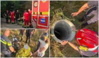 Un tânăr de 18 ani a căzut într-un puţ adânc de 20 de metri, în judeţul Iaşi. Recomandările ISU