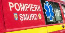 Accident cu șase mașini în Bacău. Patru persoane, între care doi copii, la spital