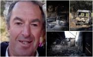 A murit în incendiile din Spania, în timp ce vorbea la telefon cu soţia lui: "Așa s-a s-a terminat totul"