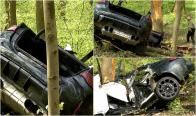 Moartea a venit cu 140 de km/h. Filmul accidentului din Ciolpani în care Mihai şi David au murit
