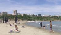 Aventurierii au început să sosească pe litoral: "N-am avut curaj mai mult de genunchi să mă bag"