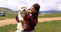 Reacţia unei turiste din Filipine când a văzut Transalpina pentru prima dată: "Nu-mi vine să cred"