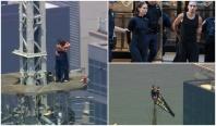 Cine sunt cei doi ruși care s-au urcat pe antena de pe Empire State Building. Cerere în căsătorie la 400 de m