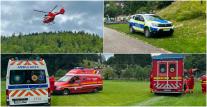 4 alpiniști au căzut într-o râpă din Bucegi după ce coarda de asigurare s-a rupt. O femeie a murit