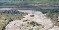 Imagini dramatice. Un râu din România aproape a dispărut din cauza secetei