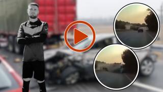 Video șoc cu momentul accidentului teribil de pe centura Bucureștiului