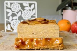 Prăjitură „invizibilă” cu mere - un desert franțuzesc delicios, fin și foarte cremos