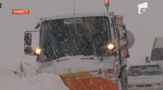 Prima ninsoare a adus 22 de accidente rutiere în Bucureşti