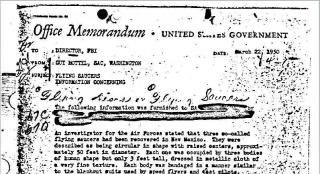 Cel mai citit document din istoria FBI: "Am descoperit trei farfurii zburatoare de 50 metri diametru cu trei corpuri cu forme omenesti!"