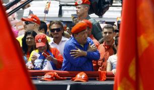 Presedintele Consiliul Judetean Vaslui, singurul politician roman care participa la inmormantarea lui Chavez