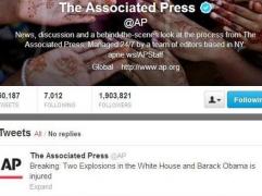 "Doua explozii la Casa Alba. Obama este ranit", mesajul fals postat in numele Associated Press