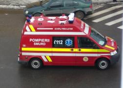 Accident rutier grav, in apropiere de Glina: Cinci persoane au fost ranite, inclusiv un copil