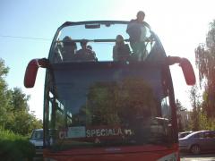 Turistii de pe litoral se pot plimba de 1 Mai cu autobuze etajate