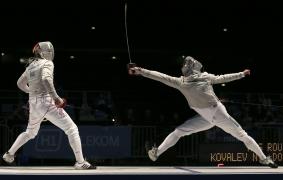 Tiberiu Dolniceanu, MEDALIE DE AUR in proba de sabie de la Campionatul European de scrima