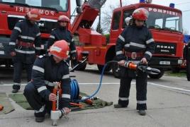 ULTIMĂ ORĂ! Incendiu la un imobil de lângă Spitalul Colţea din Capitală