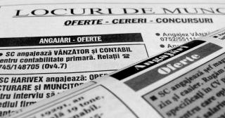 Peste 17.100 de locuri de muncă vacante