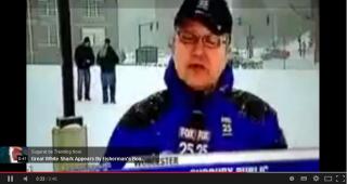 IMAGINI INCREDIBILE au fost surprinse, în direct, în spatele reporterului