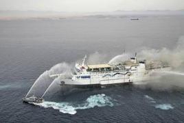 Incendiu pe un feribot italian! Un ROMÂN SE AFLĂ LA BORD!