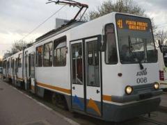 Circulaţia pe linia de tramvai 41, BLOCATĂ