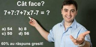 Testul pe care 60 la sută dintre oameni în greșesc!