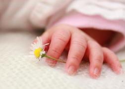 S-a născut la 9 săptămâni după moartea mamei sale