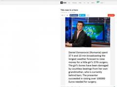 ”Acest om este un erou”