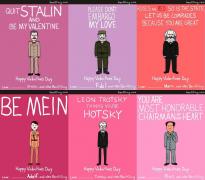 Cadoul de Ziua Îndrăgostiților care face înconjurul lumii: Felicitări cu dictatori și oameni celebri