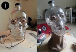 Foto! E UIMITOR ce a reuşit să facă un specialist în reconstrucţia feţei cu o sticlă de vodkă