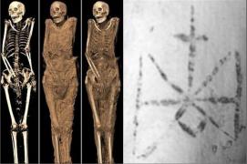 Oamenii de ştiinţă au găsit o mumie cu un tatuaj într-o zonă….neaşteptată