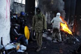 Violenţe la Kiev! Sediul Partidului Comunist ucrainean a fost incendiat