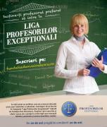 Încep înscrierile în Liga Profesorilor Excepţionali
