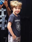 Foto! Oare cu cine seamănă? Așa arată unul dintre copiii cuplului Jolie-Pitt