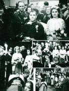 Imagini ale DURERII! O nuntă din România anilor '40, ca o înmormântare