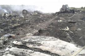 Primele imagini cu AVIONUL DOBORÂT din Ucraina!