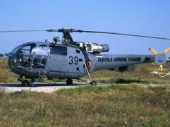 Aerobaza de la Boboc: Un elicopter a atins accidental solul!