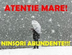 Prognoza METEO pentru două săptămâni! Se întorc ninsorile