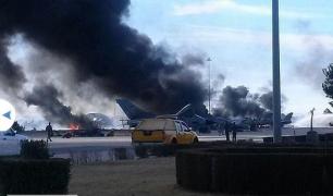 Zece morţi şi 21 de răniţi în urma prăbuşirii unui avion militar în Spania!