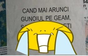 Aşa ceva nu ai mai văzut! Mesajul VIRAL către un vecin care îşi aruncă gunoiul pe geam