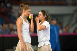 Irina Begu și Monica Niculescu, în finala de dublu a turneului de la Wuhan (WTA)
