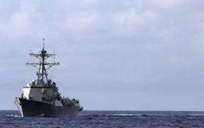 Navă de război americană, în apele teritoriale ale insulelor revendicate de China