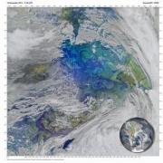 Incredibil! Este primăvară în mijlocul iernii! Imagine suprinsă de NASA