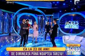 "Salut, eu sunt Cuza și sunt un tip integru, toată viața mi-am dorit să dau mâna cu Dan Negru!" Trupa "Noaptea Târziu", cadou pentru Antena 1