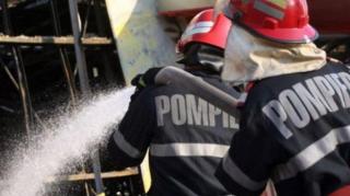 Incendiu într-un imobil de pe Calea Moşilor din Capitală