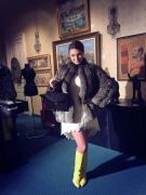 Olivia Păunescu a purtat haina de blană a Elenei Ceaușescu