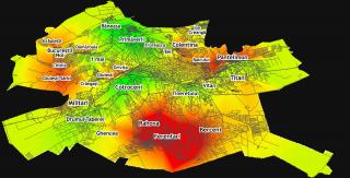 Harta FRICII în București. Care sunt CELE MAI PERICULOASE zone ale Capitalei!