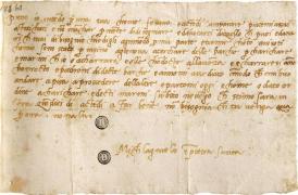 Două scrisori de Michelangelo au fost furate în 1997