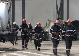 Incendiu la Casa de Pensii Buzău. Zeci de persoane aflate în clădire au fost evacuate de pompieri